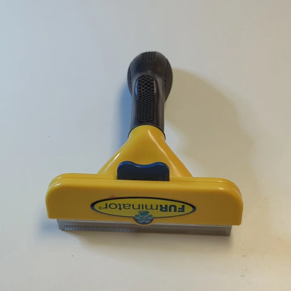 FURminator Yellow Grooming Tool for Dogs